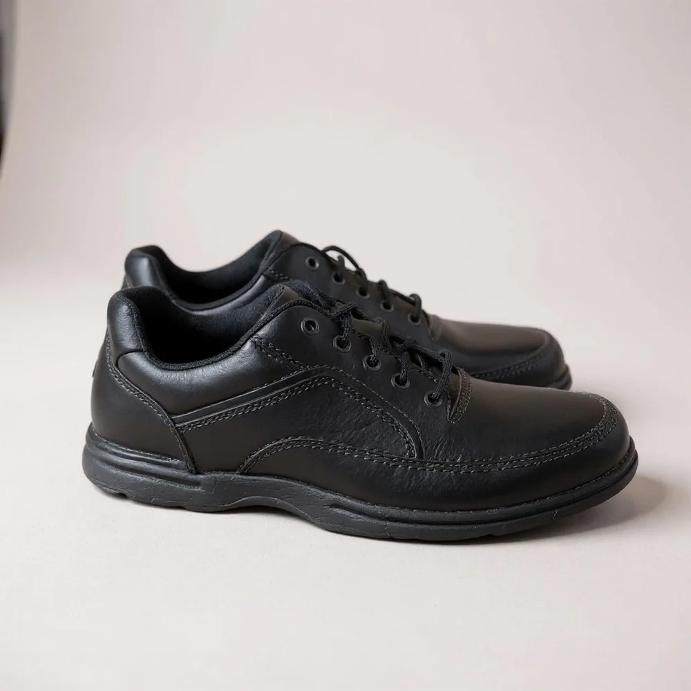 Rockport Men's Classic Black Leather Oxfords